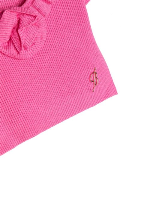 Maglia bambina rosa Miss Blumarine | IA4023MS49IX0560